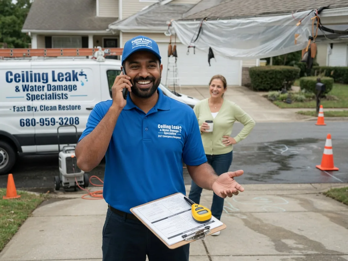 Ceiling Leak Cleanup Bunola, PA FAQs